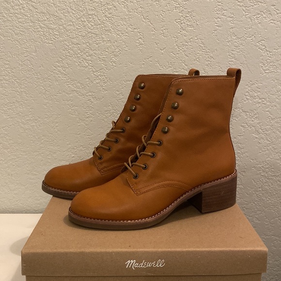 Madewell Patti Lace-Up Combat Boots - Picture 4 of 9